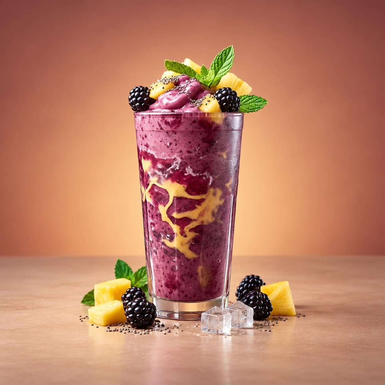 Blackberry Pineapple Punch